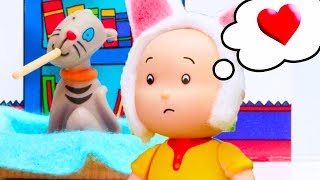 Ruca em português | Ruca e o Gato Doente | Caillou Episódio Completo | NOVO thumbnail