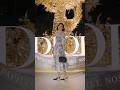 A magical moment with #Dior. #fashion