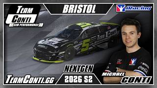 iRacing Pro Track Guide by Team Conti Sim Performance I NASCAR NextGen at Bristol