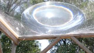 SOLAR DEATH RAY WATER aqua lens with 1/3 Kilowatt Heat Energy grid free energy