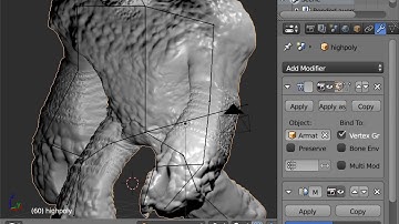 Animated creature in Castle Game Engine with normalmaps baked from Blender Sculpt