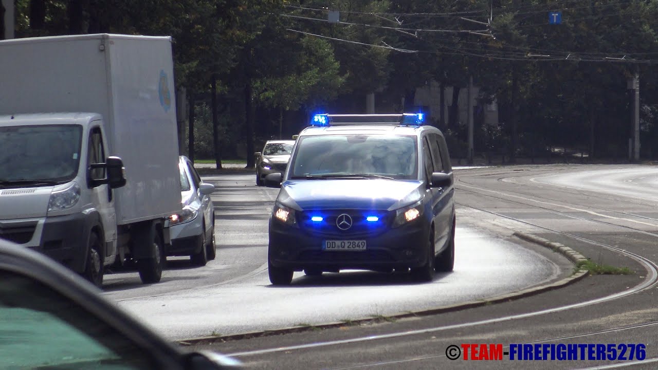 [Erstmalig] neuer FuStW Polizei Leipzig + ELW1 A-Dienst + ELW1 B-Dienst BF Leipzig HFW