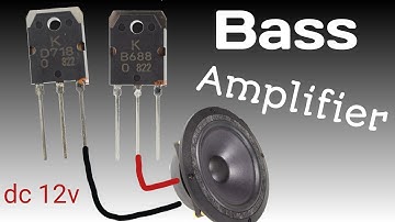 d718 b688.DIY Ultra Bass Amplifier.How to Make Amplifier using  D718  B688