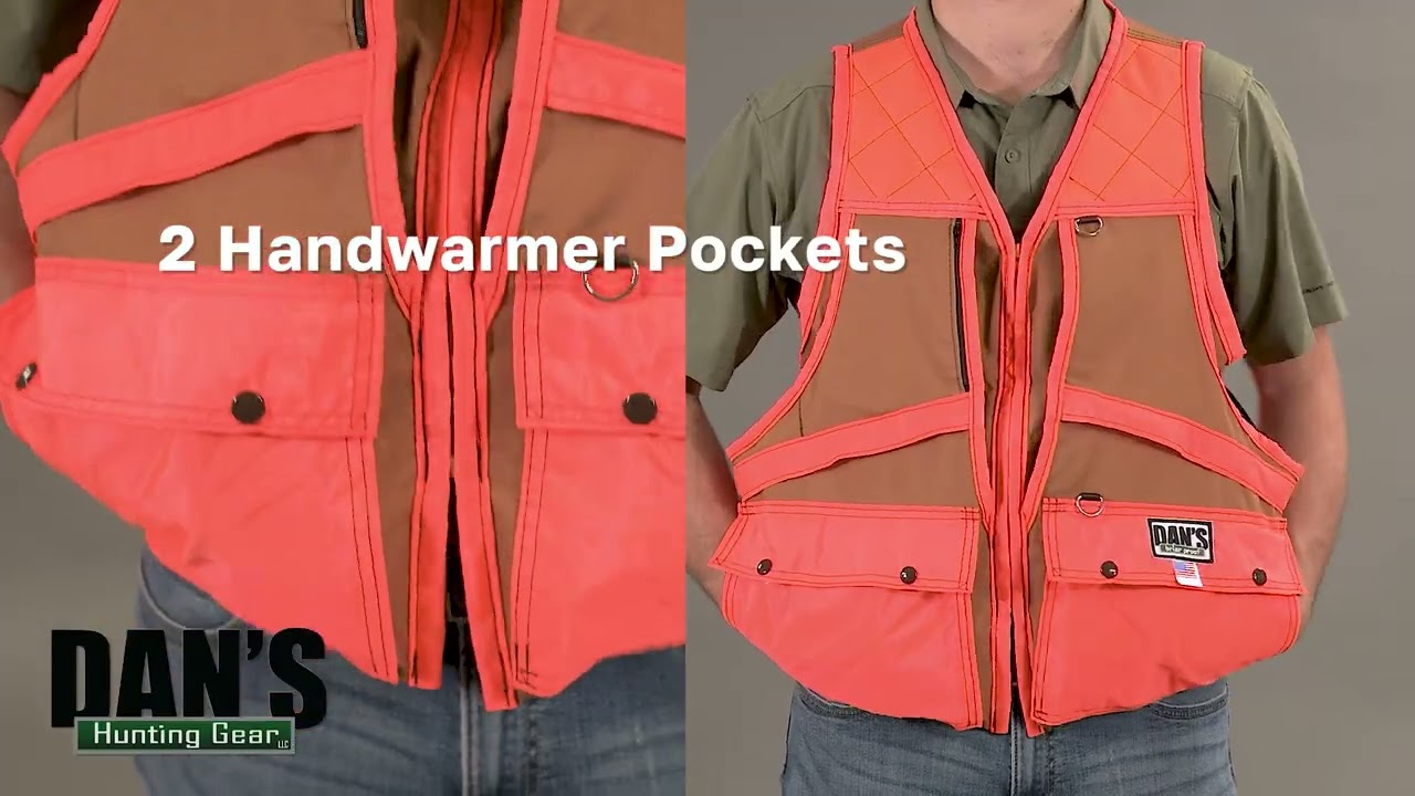 Amish made Upland Game Vest Windwalker Outdoors