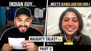 Naughty Talks🌚 With Bengali Cutie On Omegle | Part 2 @darpan_is_live 