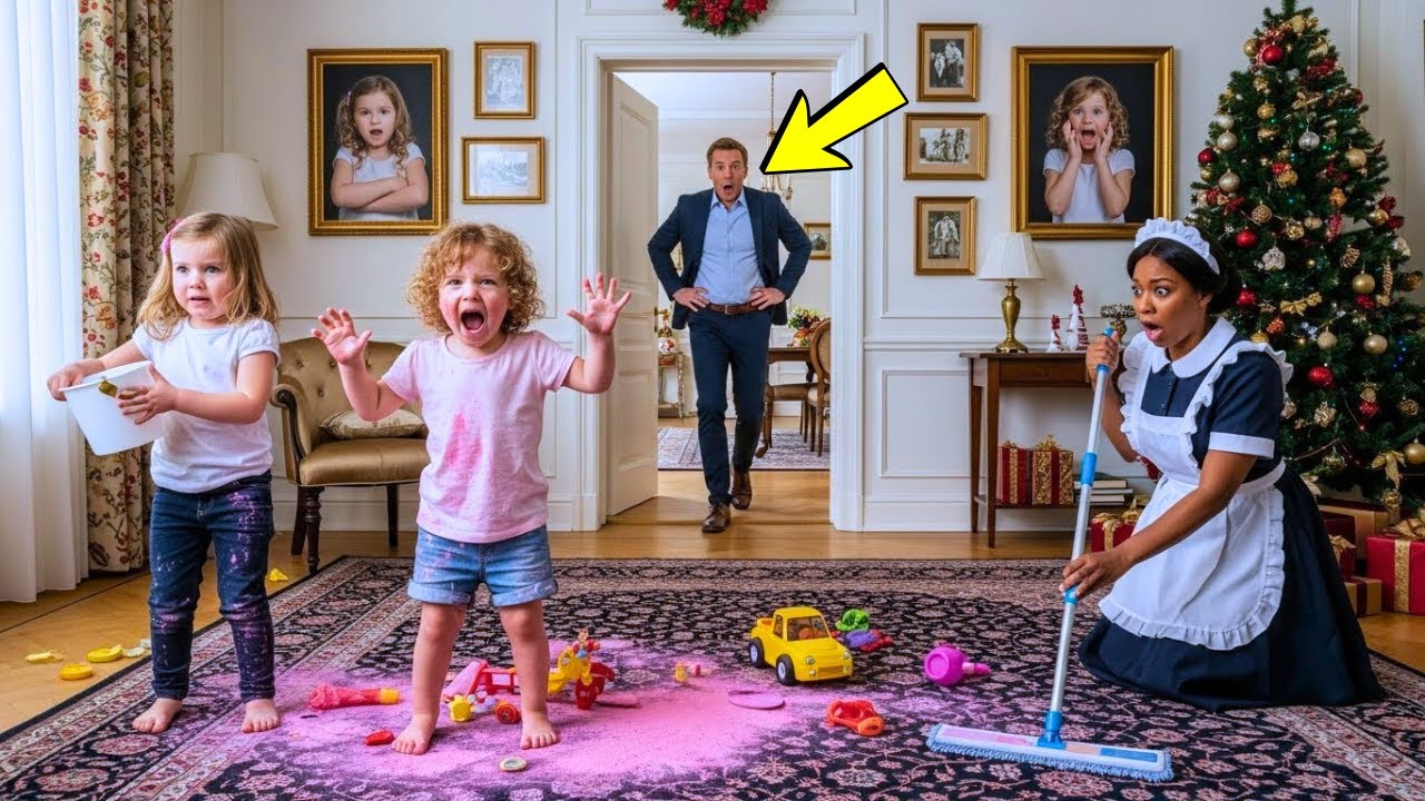 NO NANNY LASTED A WEEK WITH HIS TWINS — UNTIL THE BILLIONAIRE SAW WHAT THE NEW MAID WAS HIDING