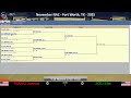 Final  - Y-14 Women's Foil - (Wang v Zou)-  November NAC - Fort Worth, TX - 2025