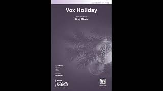 Vox Holiday (SSA), by Greg Gilpin
For more information, or to purchase, go to https://bit.ly/4cNNDmm
Vox Holiday
Words and music by Greg Gilpin
Item: 00-52299
Voicing: SSA
Alfred Choral Designs
Available: 3-Part Mixed, SSA
Introducing a new addition to the Vox tradition this time its for the holidays! Gregs clever and rhythmic vocables suggest sounds of the season; fa la las (carolers), ding dong dings (bells), bm bm (drums), and da-hoos (the Whos down in Whoville). As with other songs in this series, perform a cappella or with optional piano sleigh bells add some sparkle either way. When the three independent voice parts combine, its a joyful flurry of sound!
Subscribe to Alfred Musics Choral Channel: https://youtube.com/alfredmusicchoral
Like Us on Facebook: https://www.facebook.com/alfredmusicpublishing/
Follow Us on Instagram: @alfred_music
Tweet Us at: @alfredmusic
Since 1922, Alfred Music has been dedicated to helping people learn, teach, and play music. Alfred Music currently has over 150,000 active titles, representing a wide range of well-known publications. Learn more at www.alfred.com. Vox Holiday (SSA), by Greg Gilpin