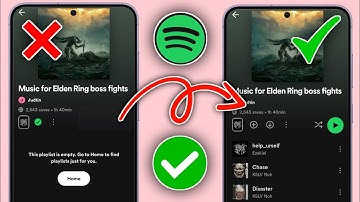 Spotify Not Working | Spotify Playlist Empty Problem | Spotify Problem 2025
