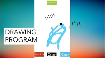 DRAWING PROGRAM IN POCKETCODE!!! ||Google Code-In||