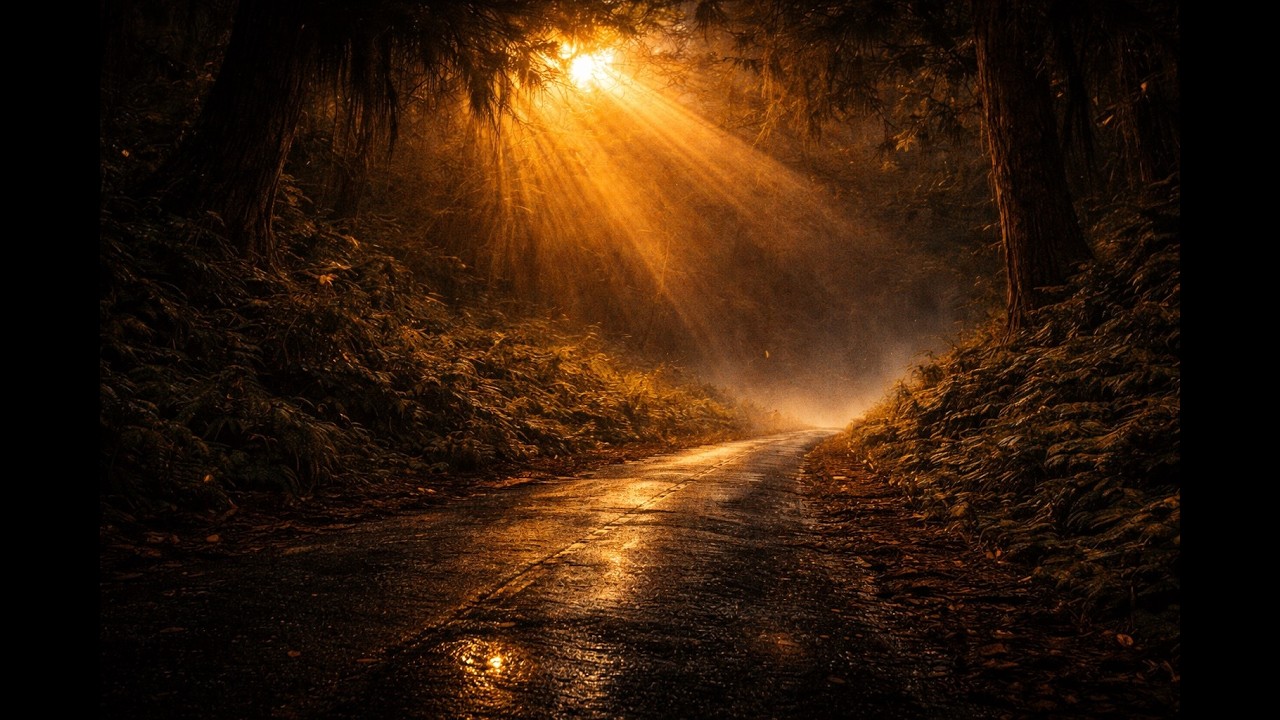 Dark Swamp Blues Radio Vol. 5 — Sunbeams on a Forest Road | Slow Hypnotic Mix