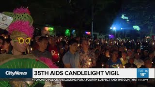 35th annual AIDS candlelight vigil