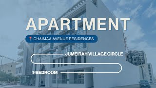 1 Bed Apartment In Chaimaa Avenue Residences, Jumeirah Village Circle