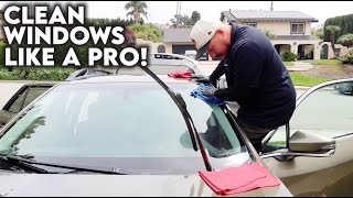 Why detailers struggle on how to clean glass