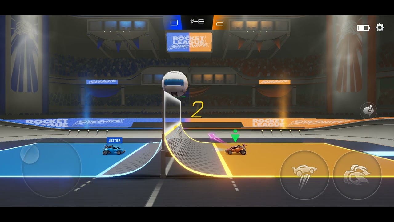 rocket league sideswipe volleyball
