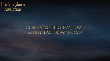 [HD] The Twilight Saga - Breaking Dawn Part 2 : DVD and Blu-Ray Spot