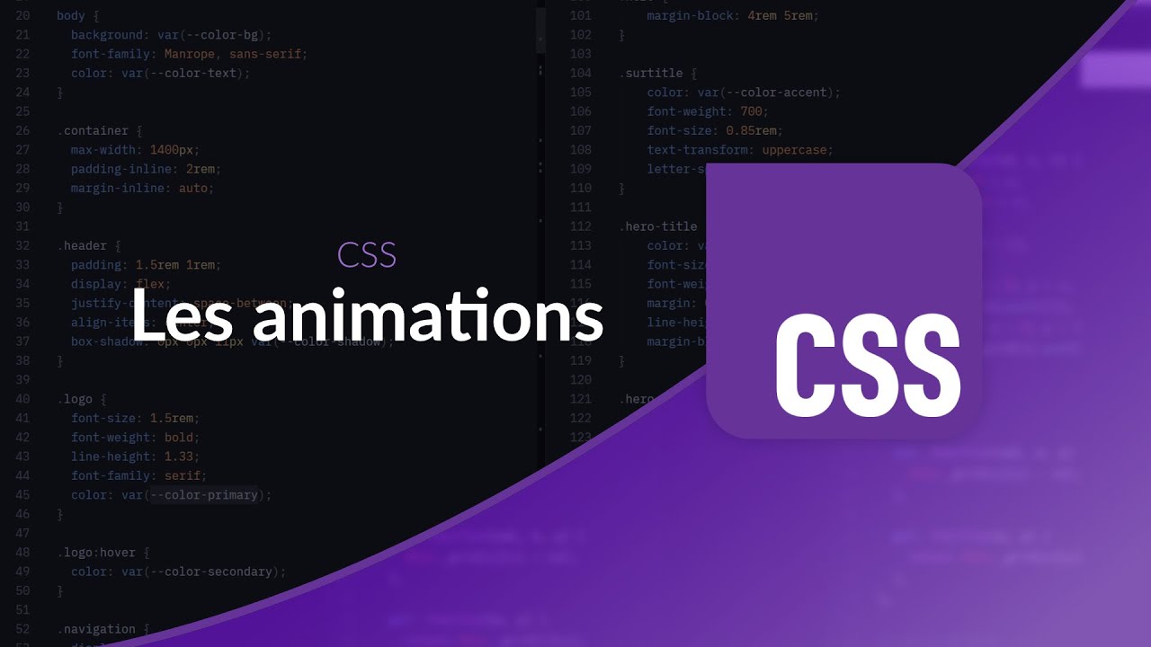 Les animations en CSS