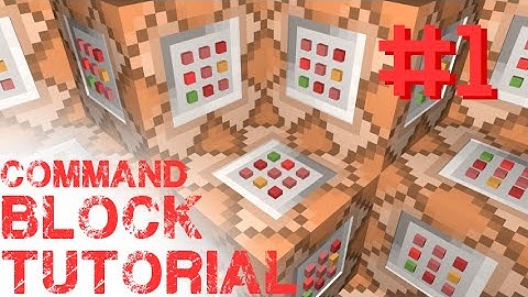 Command Block Tutorial - Deel 1 - Selectors en Argumenten