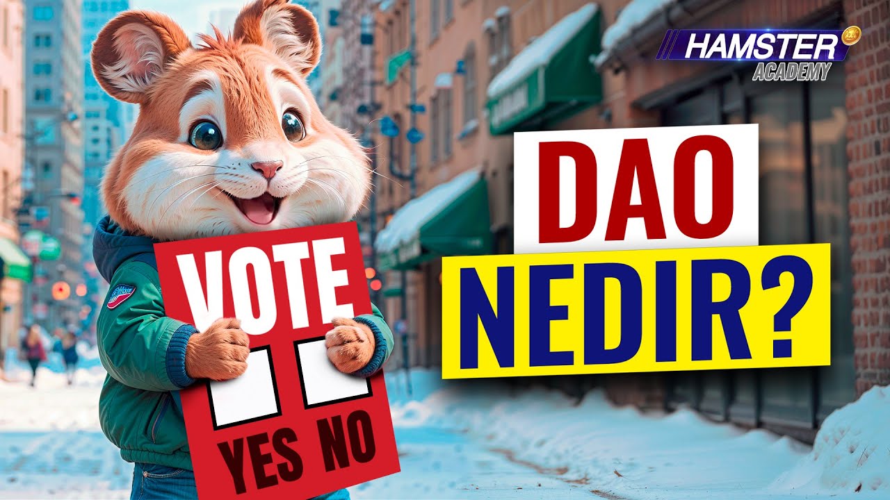 Merkeziyetsiz özerk organizasyonlar açıklandı 🐹 En iyi 5 örnek ⚡️ Hamster Academy