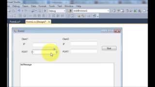C# Tutorial 80  How to make a Chat Program in C# Part 3 4