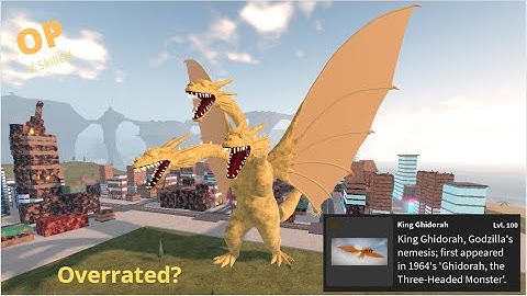 How Powerful Is MAX HEISEI KING GHIDORAH? (OP) - Kaiju Universe