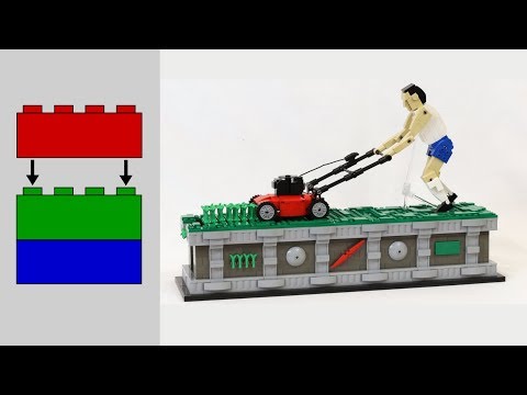 LEGO 잔디 깎는 사람 만들기