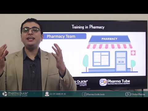 لكل طلاب كلية الصيدلة كيفية التدريب داخل الصيدلية بطريقة سليمة