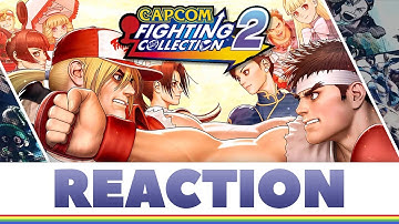 Our REACTION to Capcom Fighting Collection 2