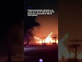 Incendiu în Mamaia. Au ars două baruri de pe plaja din nordul stațiunii #digi24  #știriledigi24
