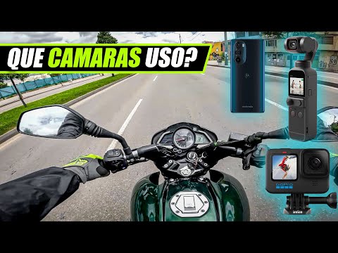 📷 Que CAMARA usar para GRABAR en MOTO 🏍