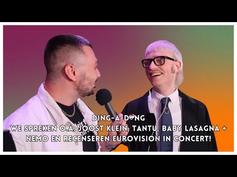 S6E27B - We spreken Joost Klein, Tantu, Baby Lasagna + Nemo en recenseren Eurovision in Concert!