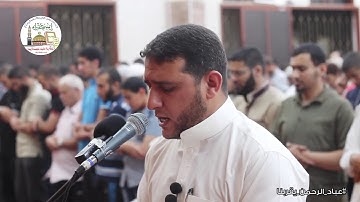 صلاة التراويح  بصوت القارئ : ابراهيم القرا  في مسجد عباد الرحمن رفح    1رمضان