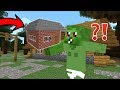 BABY ZOMBIE BUILDS HIS FIRST EVER HOUSE IN MINECRAFT !! MONSTER SCHOOL CONSTRUCTION MOD !! Minecraft