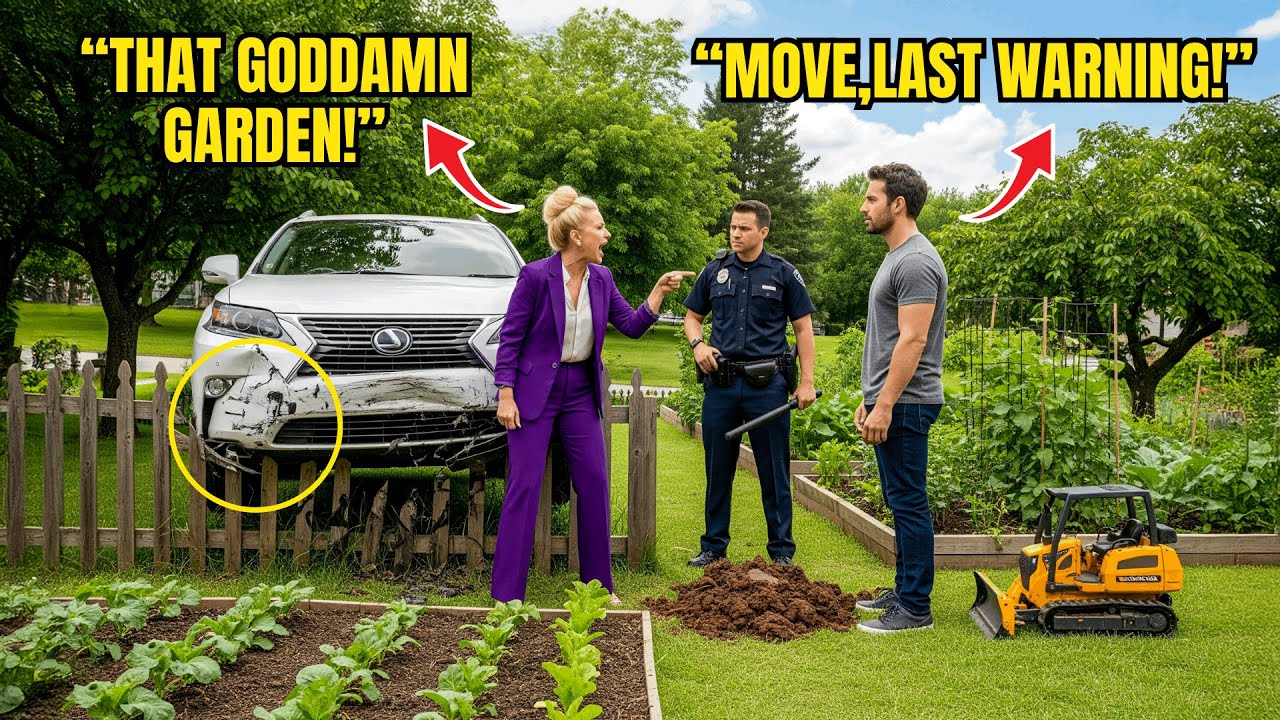 HOA Karen Removed My Garden While I Was Away — Froze When She Got Hit With a State Fine in the Mail