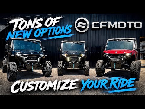 CFMOTO Highland on Portals & U10 Pro Accessory Options for You