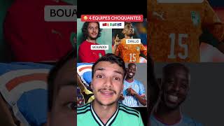 Le Maroc, la Côte d’Ivoire, la RD Congo et le Cap-Vert sont les 4 équipes africaines qui brillent !