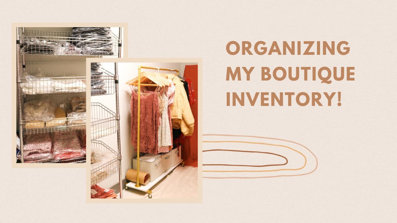 How to Organize Clothing Inventory