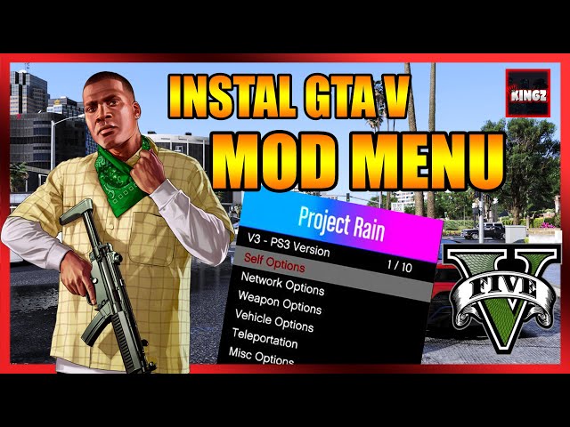 PS3 - [GTA5] [HEN] Mod Menu CEX HFW PS3 SuperSlim and 3k models (80+ Mod  Menus)