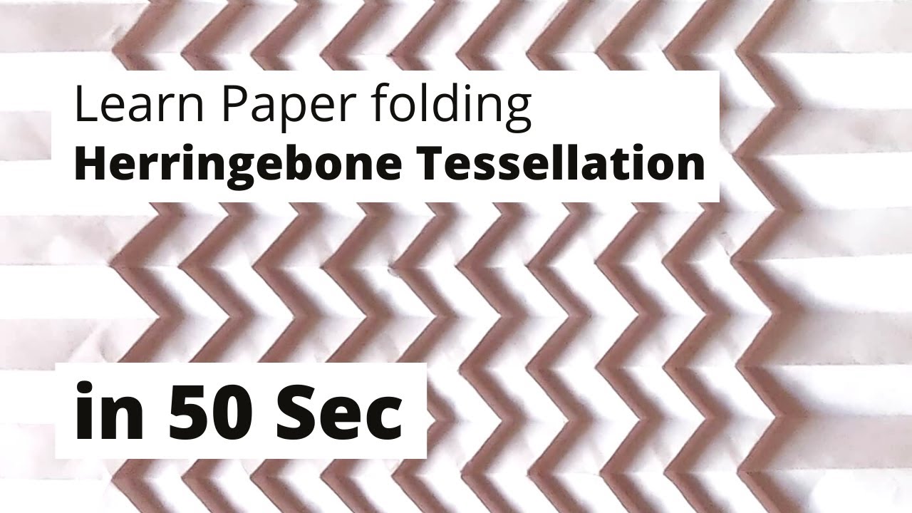 How to achieve the HERRINGBONE technique using Paper Not Foil.