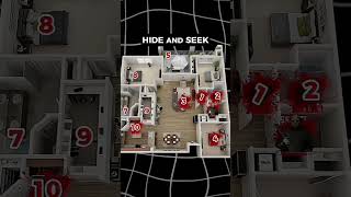 Choose The Wrong Spot And You're Dead 😱 Horror Challenge #shorts