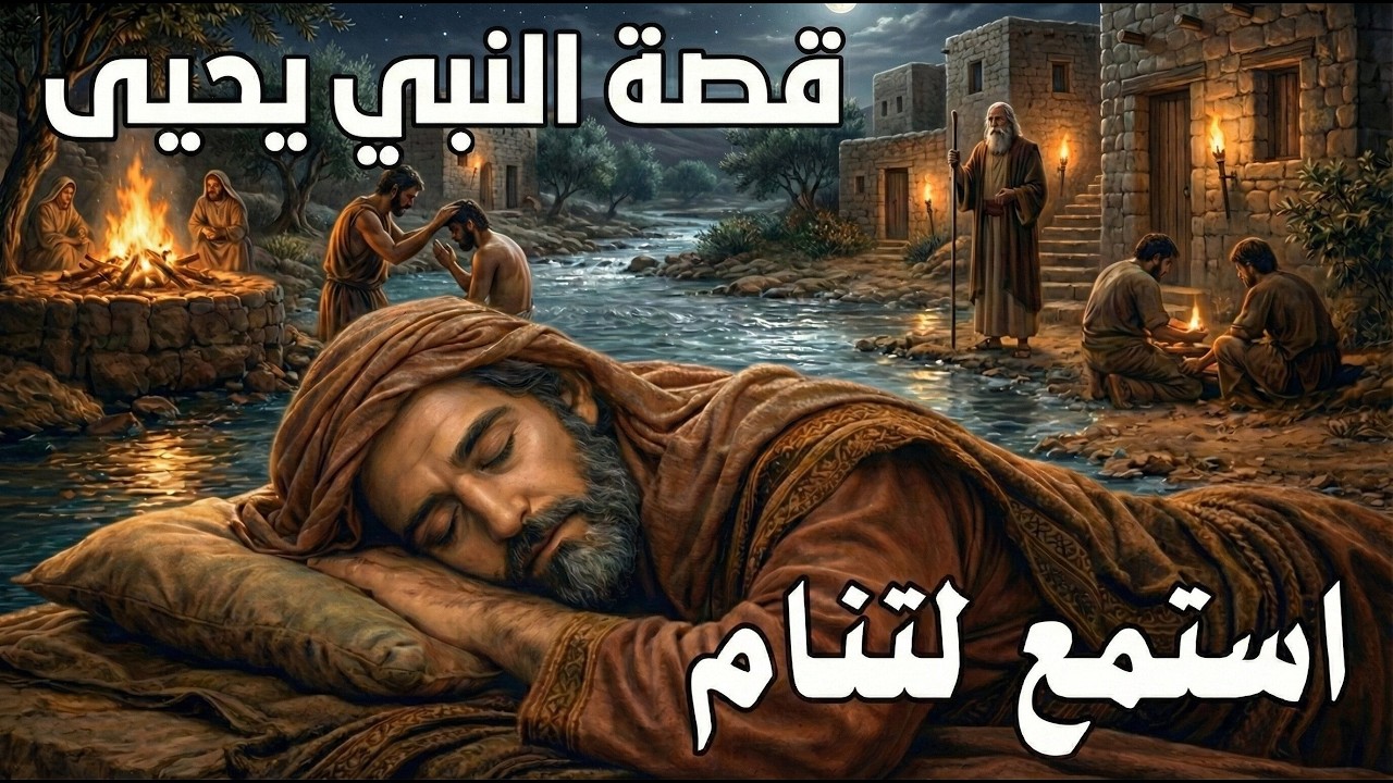 استمع لتنام بعمق 😴 | قصة النبي يحيى عليه السلام كاملة بصوت هادئ