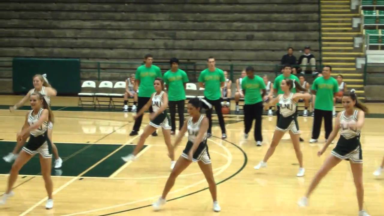 PLNU Cheer Midnight Madness '10 YouTube