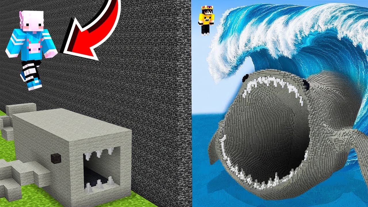 KARDEŞİMİ BLOOP İle Yapı Kapışmasında Trolledim! - Minecraft