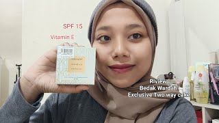 Riview Bedak Wardah Exclusive Two Way Cake 03 Sandy Beige