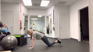 Modified push up plus