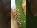 golden moti border 😍#@Nice-embroidery-official #youtubeshort #handbroidery #music