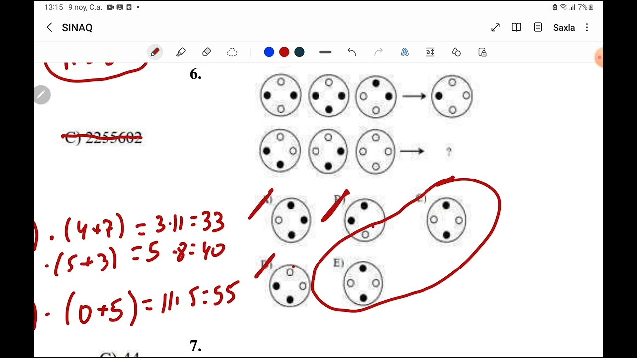 27 Suallıq Sınaq İzahı.