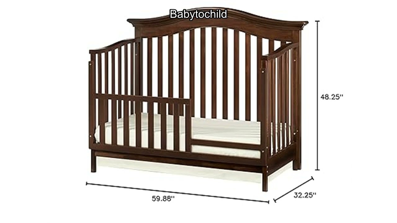 Baby Cache Montana 4-in-1 Convertible Crib From U. S.
