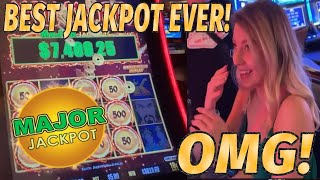 OMG! 😮 Girlfriend Wins LIFE-CHANGING Jackpot! 💰 @jackpotjackieslots