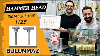 BULUNMAZ HAMMER HEAD H25 3/120-180 ~ Jewellery Design Tools
